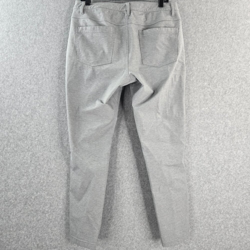 Bylt Everyday Pants 2.0 Mens 36x29 Gray Slim Fit Performance Stretch Tapered